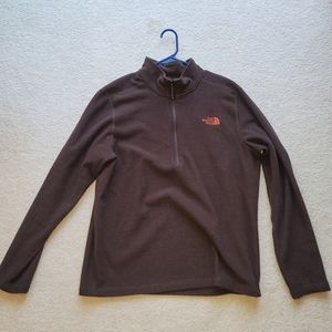Large quarter zip North Face